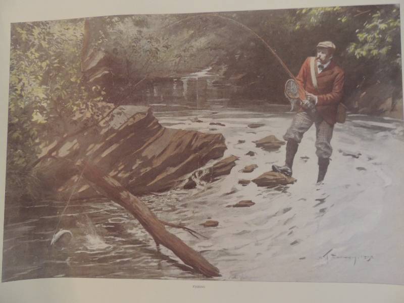 lot 135 image: M. Tanerary - Fishing 20x24