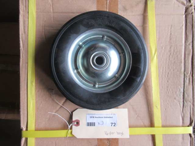 lot 72 image: SMALL SOLID UTILITY WHEELS