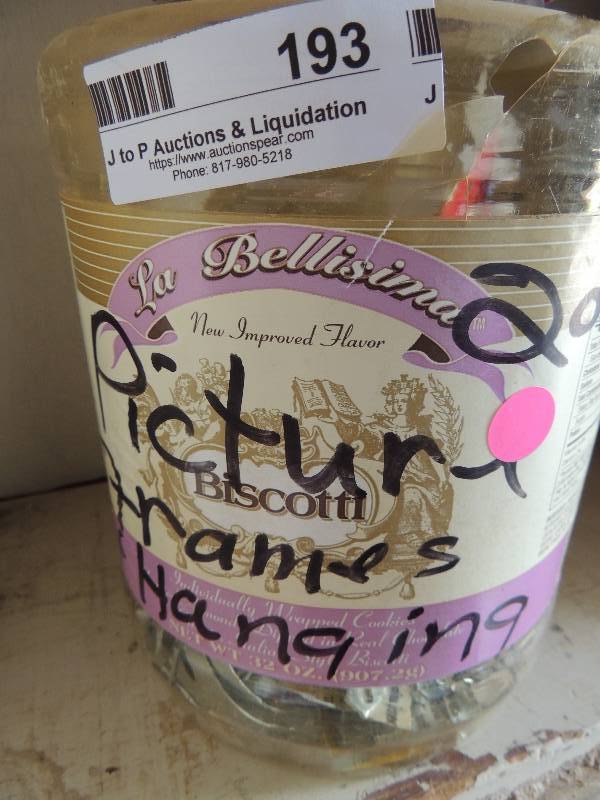 lot 193 image: Picture frame hangers etc.