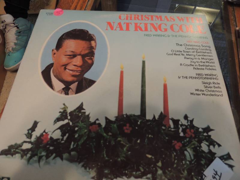lot 294 image: Vinyl Record albums- Ink spots, Nat king Cole. Platters, Dianna Ross, etc.