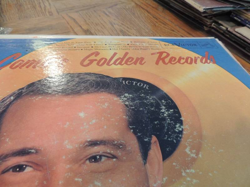 lot 296 image: Vinyl record albums- Crosby classics, Perry Como, Johnny Mathis,