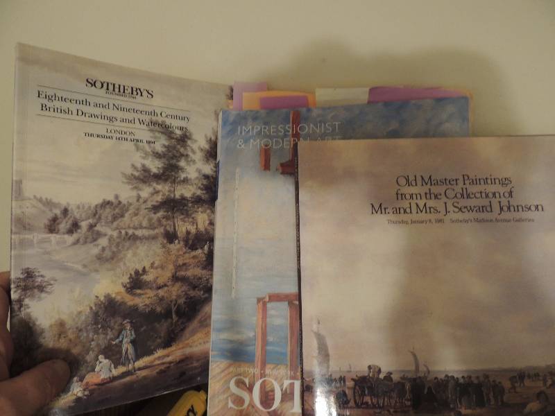 lot 272 image: 3 Sothebys art books