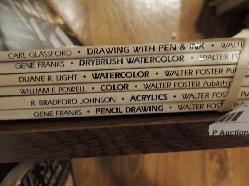lot 275 image: Set of 6 Walter Foster Publishing Art Books