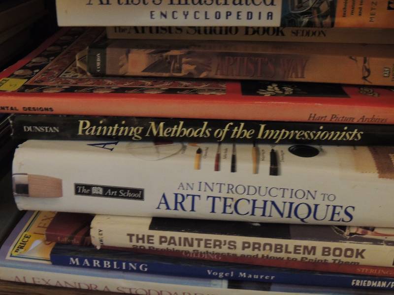 lot 285 image: 11 art books teaching and reviewing techniques needed by artist at every level of expertise
