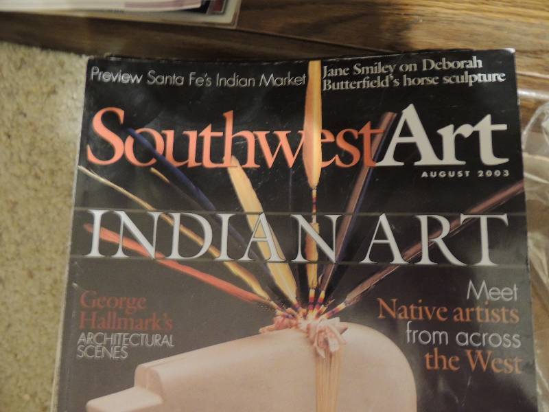 lot 234 image: Southwest Art magazine x18 1999-2003