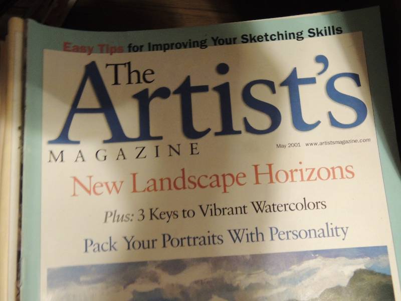 lot 237 image: The artist magazine x 20
