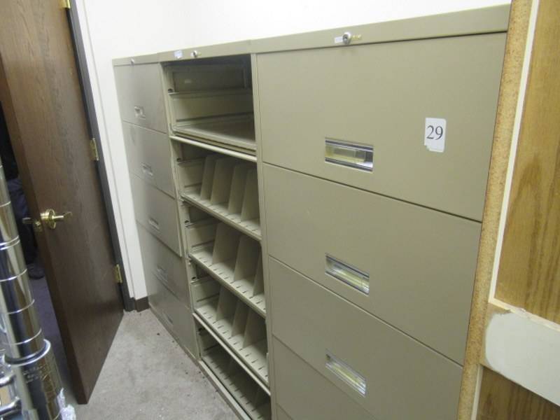lot 133 image: METAL FILING CABINENTS