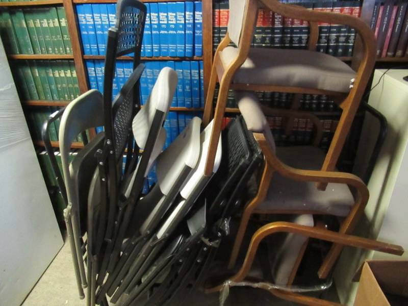 lot 248 image: ASSORTED CHAIR LOT