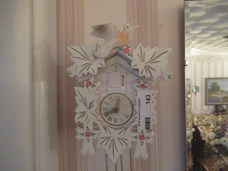 lot 143 image: CUCKOO CLOCK