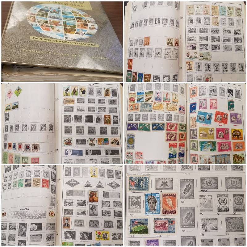lot 64 image: VINTAGE WORLD STAMP COLLECTION (OVER 1700 STAMPS)