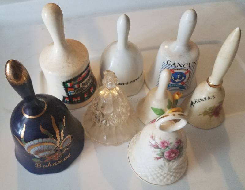lot 102 image: CERAMIC BELLS
