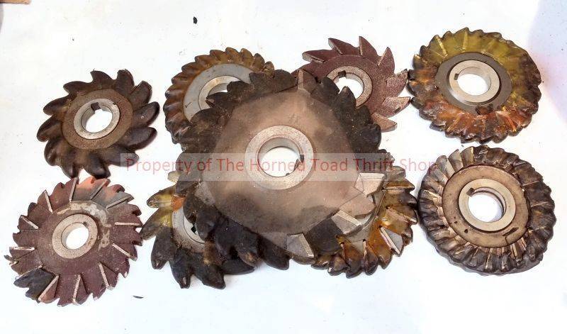 lot 33 image: Horizontal Mill cutters