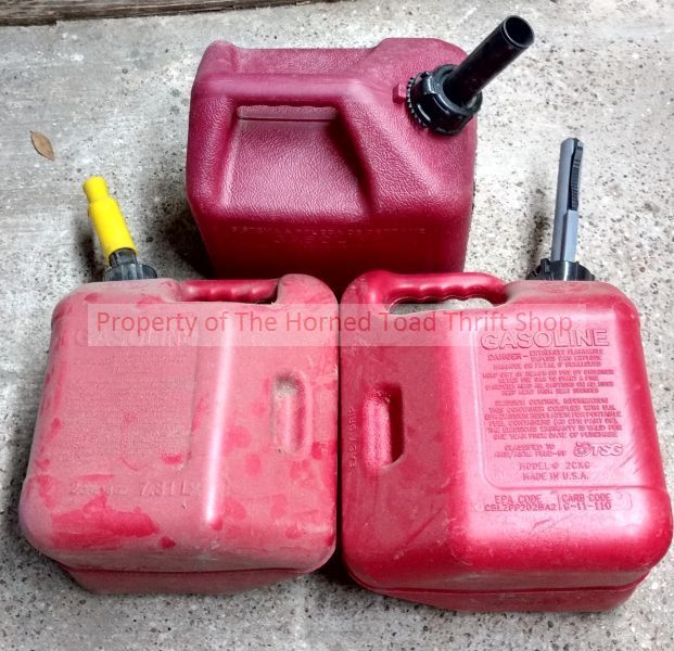 lot 53 image: Gasoline Containers