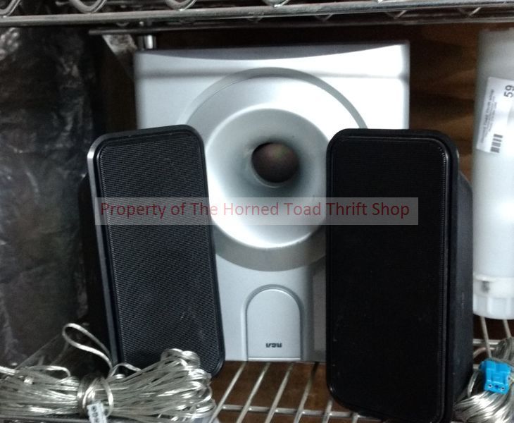 lot 57 image: Subwoofer and Speakers