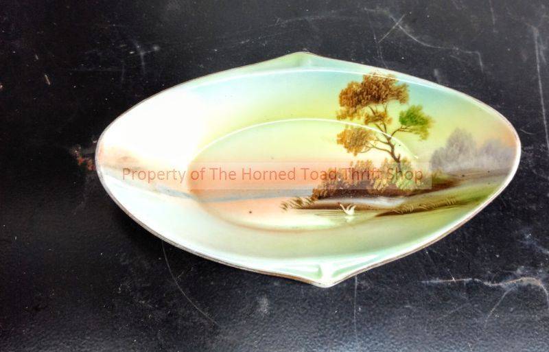 lot 95 image: Painted Candy Dish