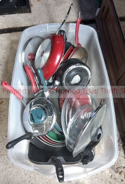 lot 208 image: Pots and Pans
