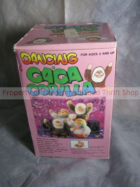 lot 260 image: 1986 Dancing GAGA Gorilla in Original Box