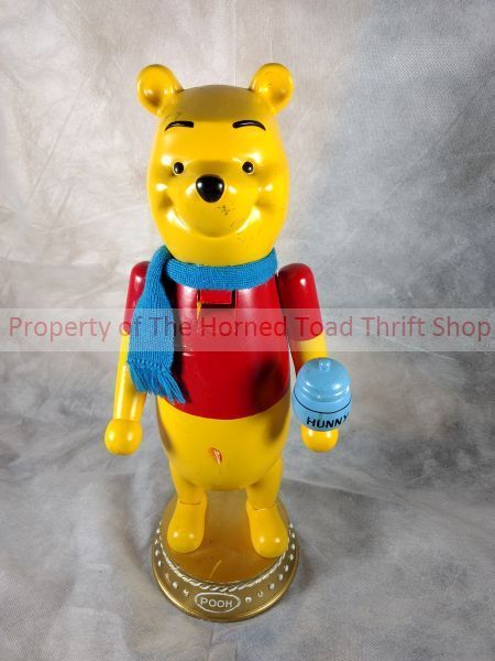 lot 266 image: Wooden Winnie The Pooh Nutcracker Disney