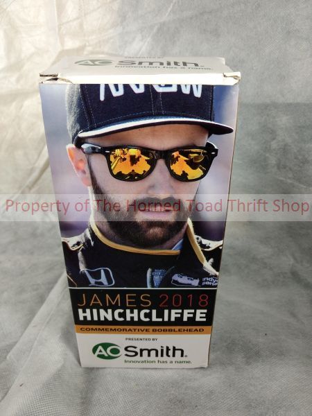 lot 286 image: James Hinchcliffe 2018 Bobblehead Texas Motor Speedway