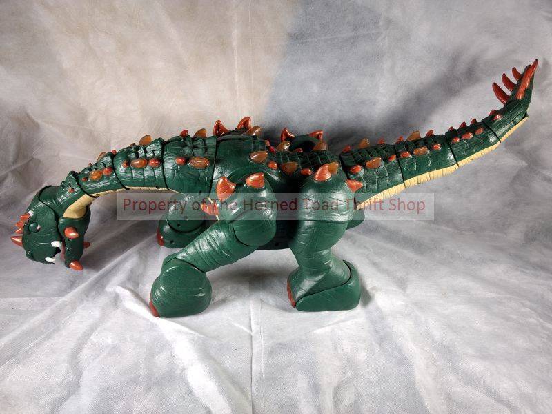 lot 317 image: Fisher-Price Imaginex SPIKE THE ULTRA GREEN DINOSAUR
