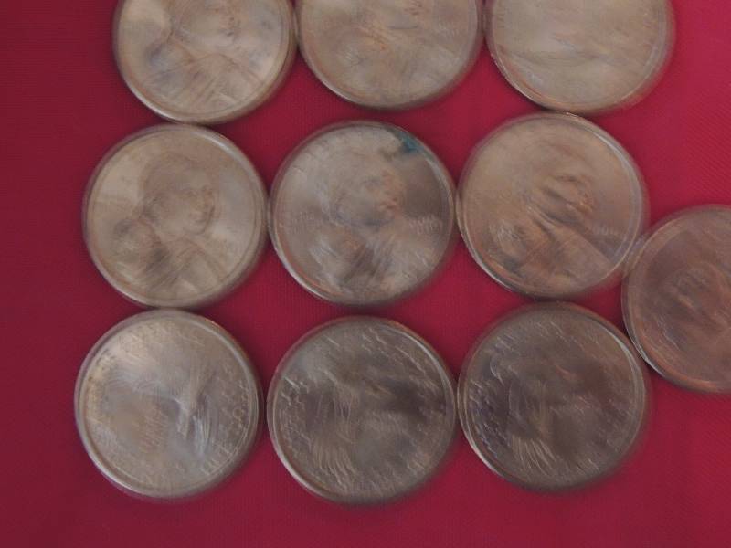 lot 5 image: Sacagawea Dollar . 2000 P Qty.10