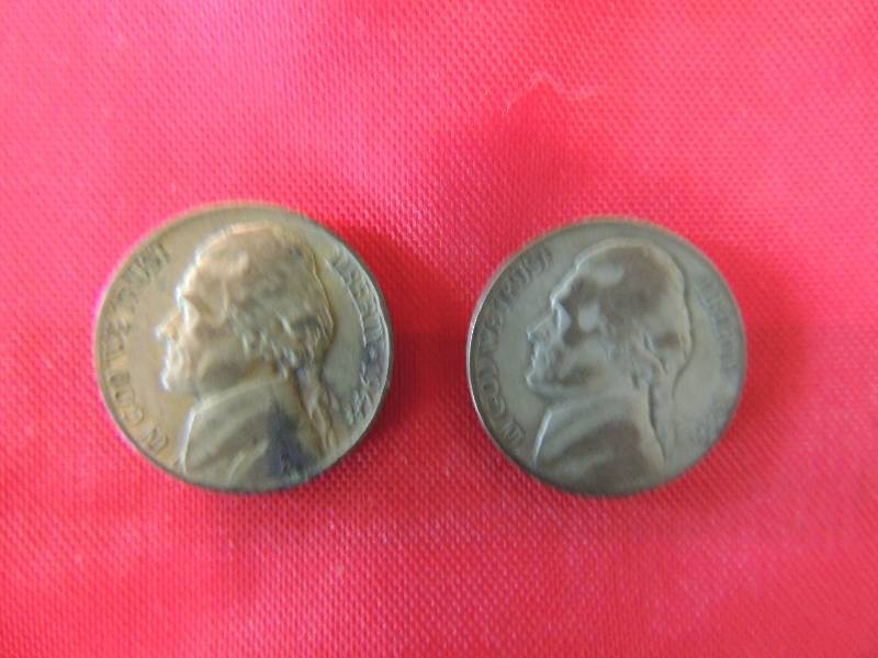 lot 49 image: Jefferson nickels 1941 x 2