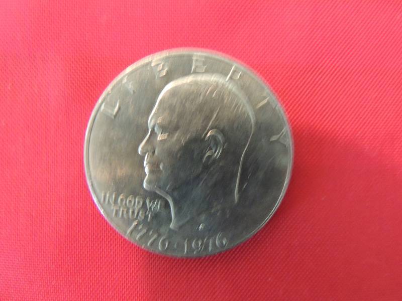lot 54 image: Eisenhower Dollar 1776-1976