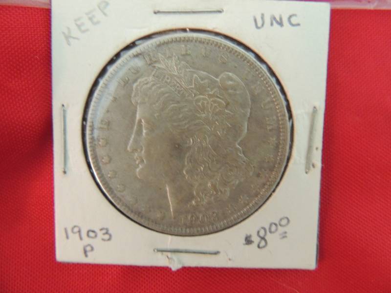 lot 76 image: Morgan Silver Dollar 1903 P