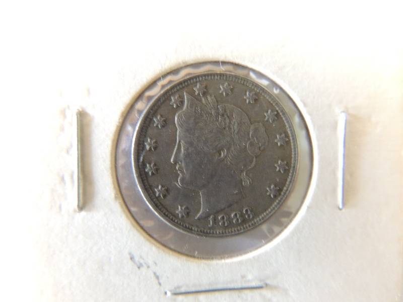 lot 84 image: Liberty Head V nickel 1883 REALLY clean
