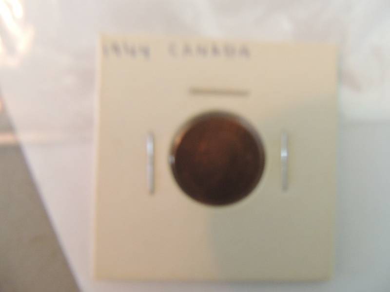 lot 103 image: Canadian penny 1944
