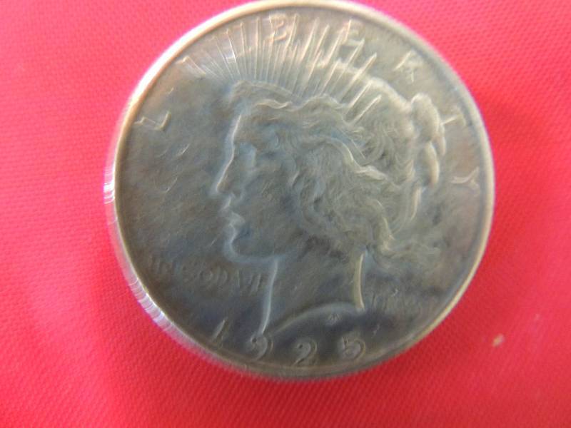 lot 108 image: Peace  Liberty Silver Dollar 1925