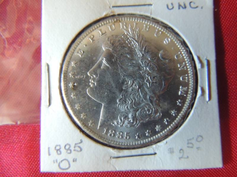 lot 174 image: Morgan Silver Dollar 1885 O.  Brilliant