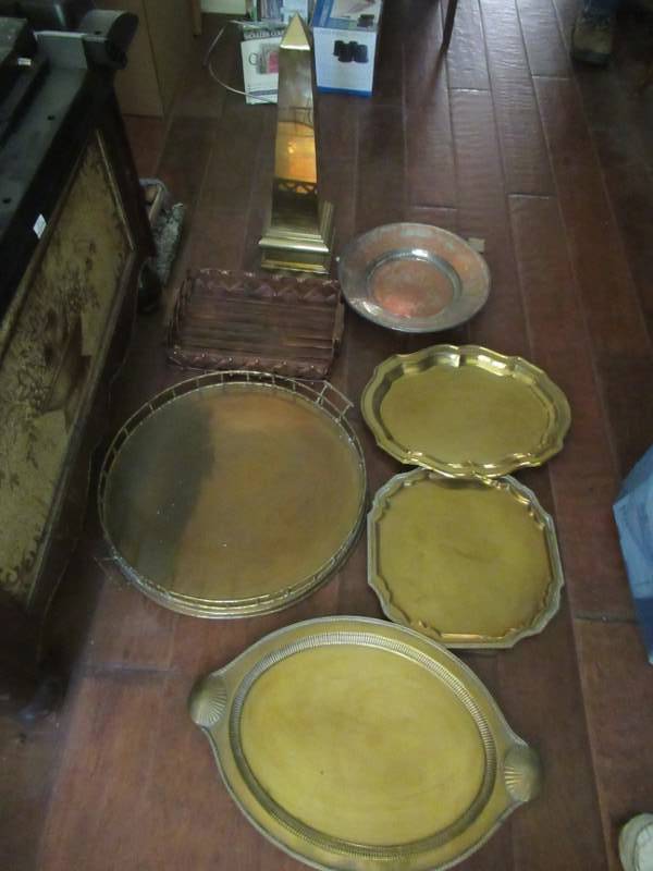 lot 171 image: COPPER AND BRASS