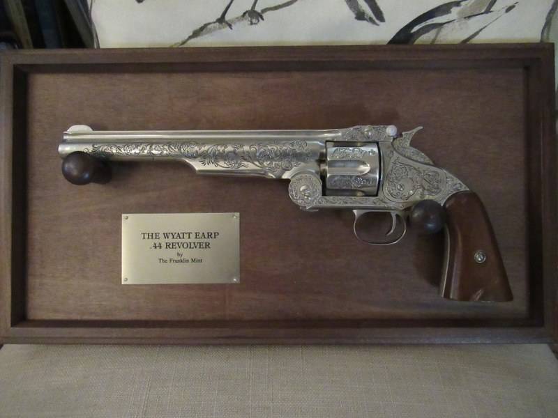 lot 344 image: THE WYATT EARP .44 REVOLVER