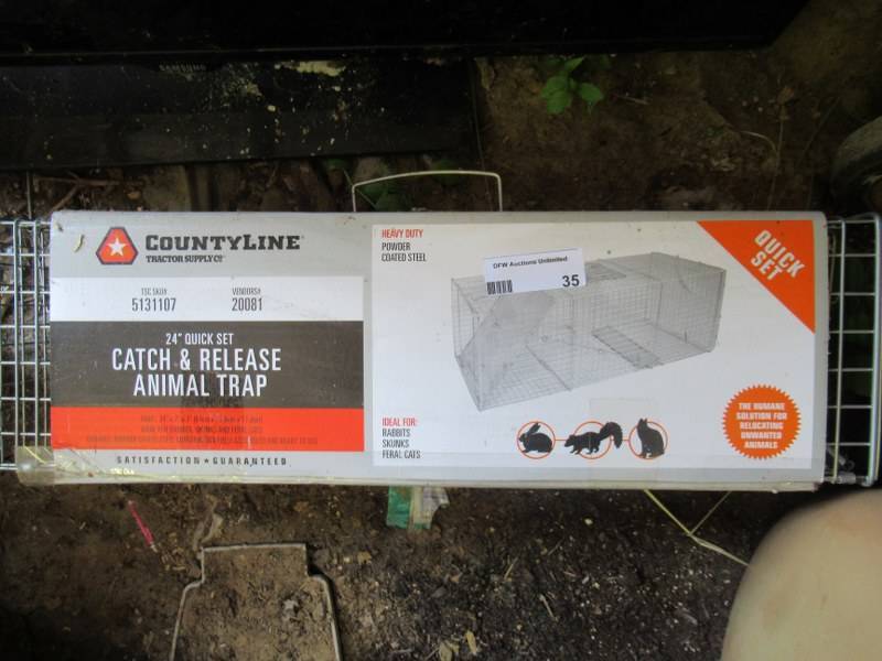 lot 35 image: VARMIT TRAP