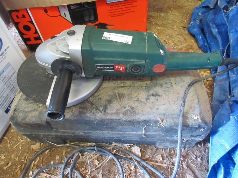 lot 42 image: ANGLE GRINDER