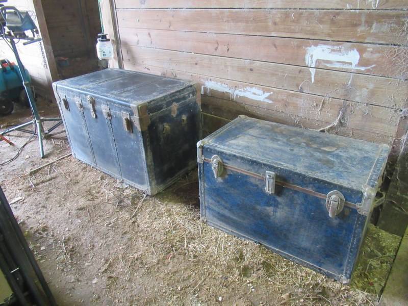 lot 88 image: TRAVEL CHESTS