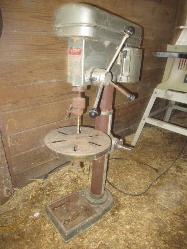 ACME DRILL PRESS PRINCETON TEXAS ESTATE LIQUIDATION Auction Spear
