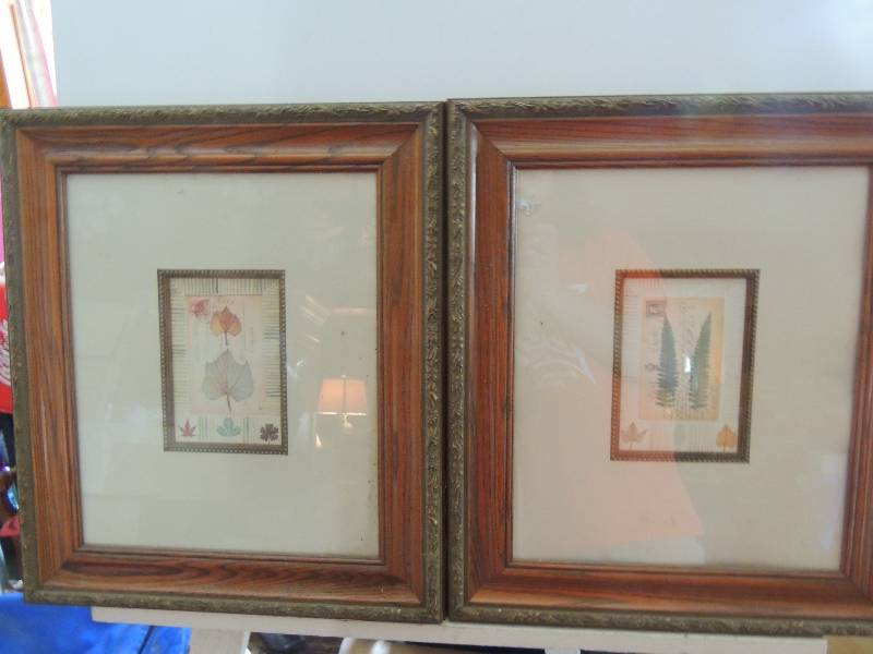 lot 17 image: 2 pieces Artist unknown lithograph Untitled F  16x19