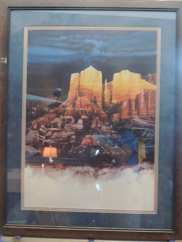 lot 25 image: Atkinson, Michael 1994 SN 3051000 Certificate of Authenticity Starlight Canyon F 38x30