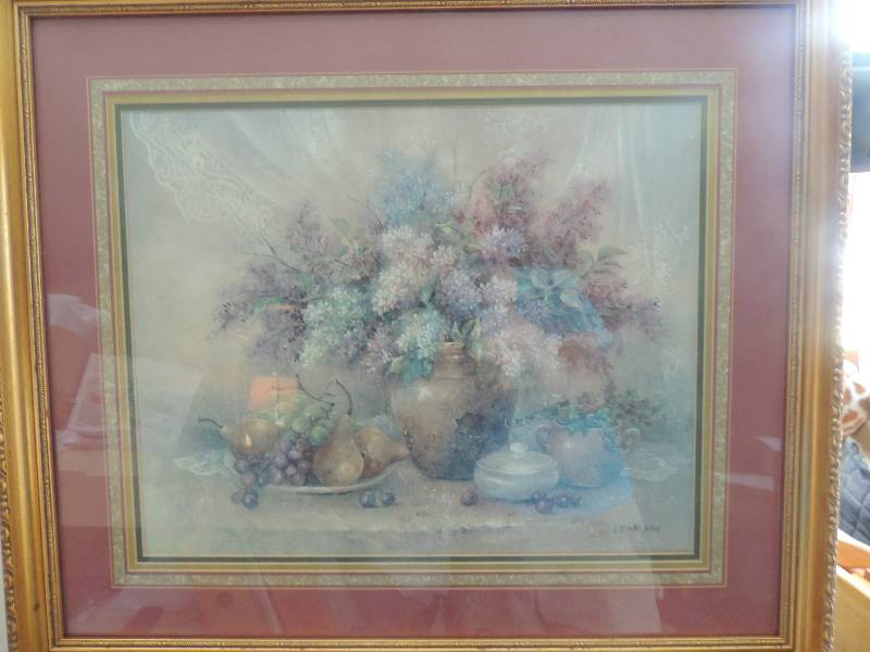 lot 44 image: Liu, Lena   Lithograph SN 883550 Still Life F 25 12x 30