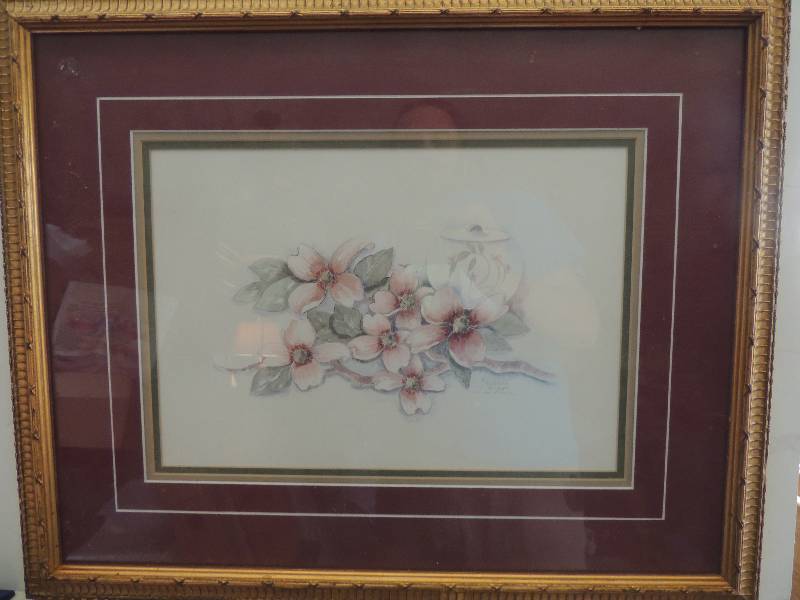 lot 47 image: Bertrand, M.   lithograph SN 1072900 Floral F 19x2312