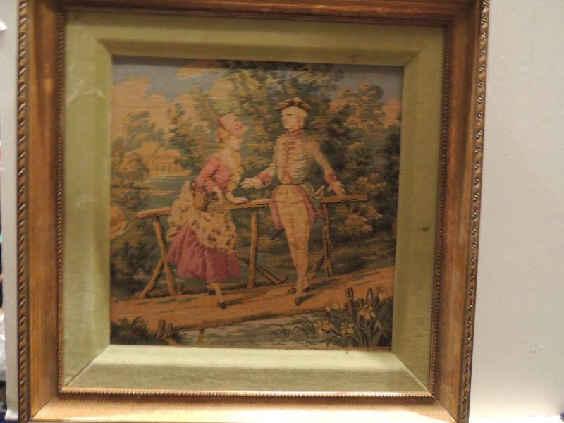 lot 63 image: Victorian tapestry F 13 12 x 13 12