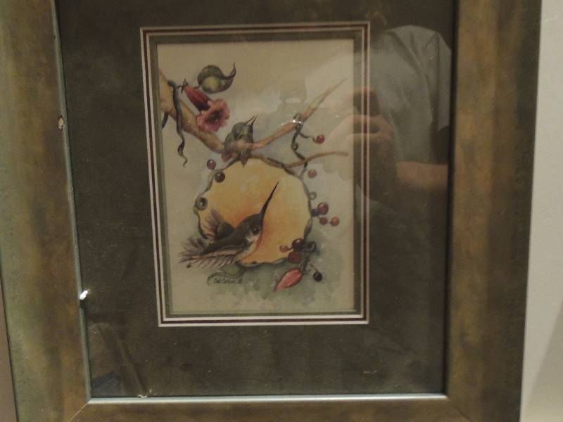 lot 67 image: Collins, Deb     Lithography Hummingbird F 15x13