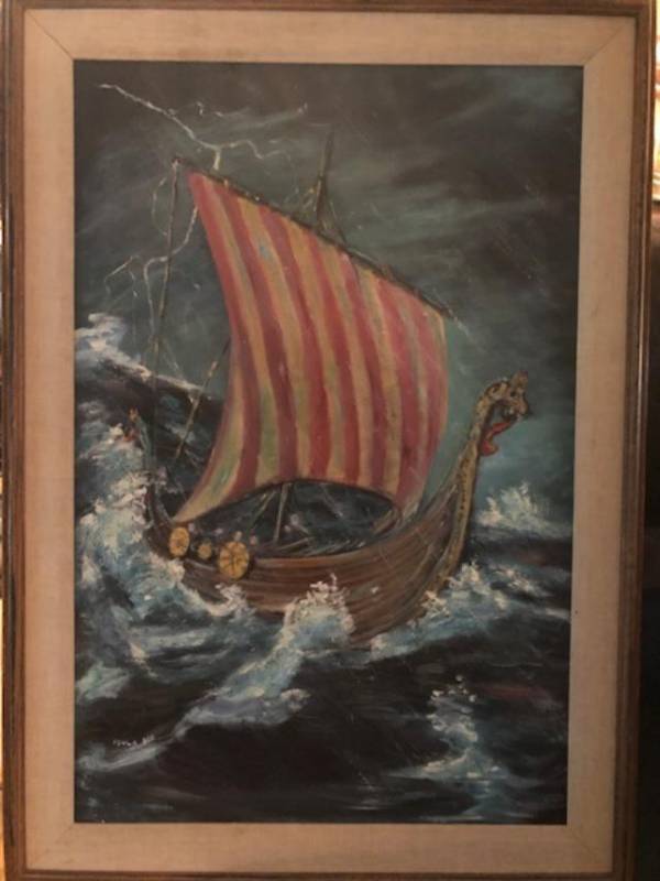 lot 10 image: Roe, Paula Oil Untitled F 35x25 A 30x20