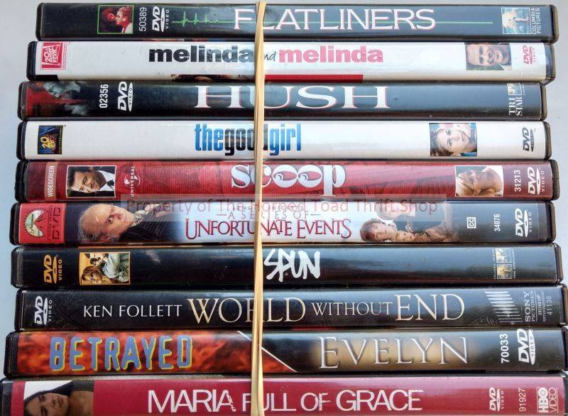 lot 18 image: DVDs