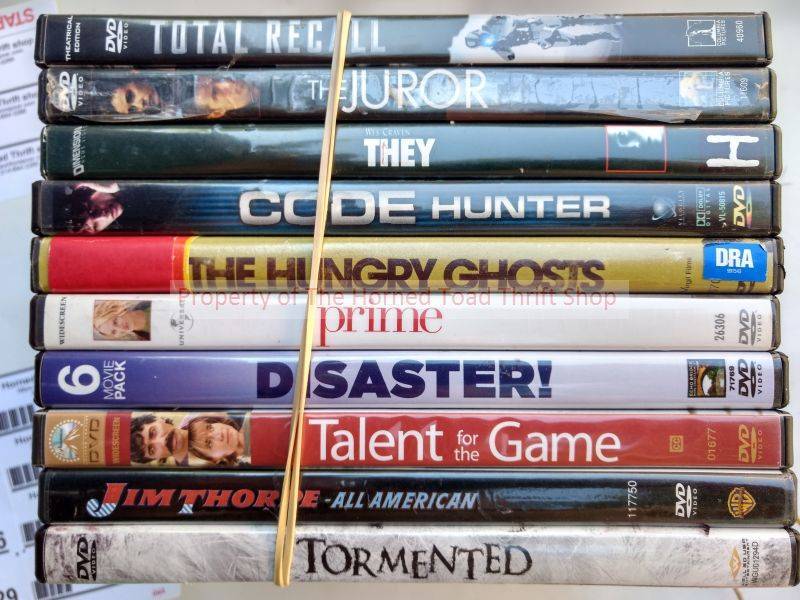 lot 19 image: DVDs