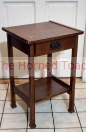lot 56 image: Wooden End Table