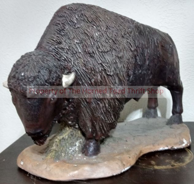 lot 57 image: Plaster Buffalo
