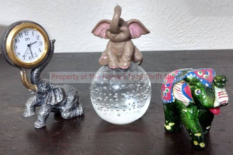 lot 61 image: More Lucky Elephants